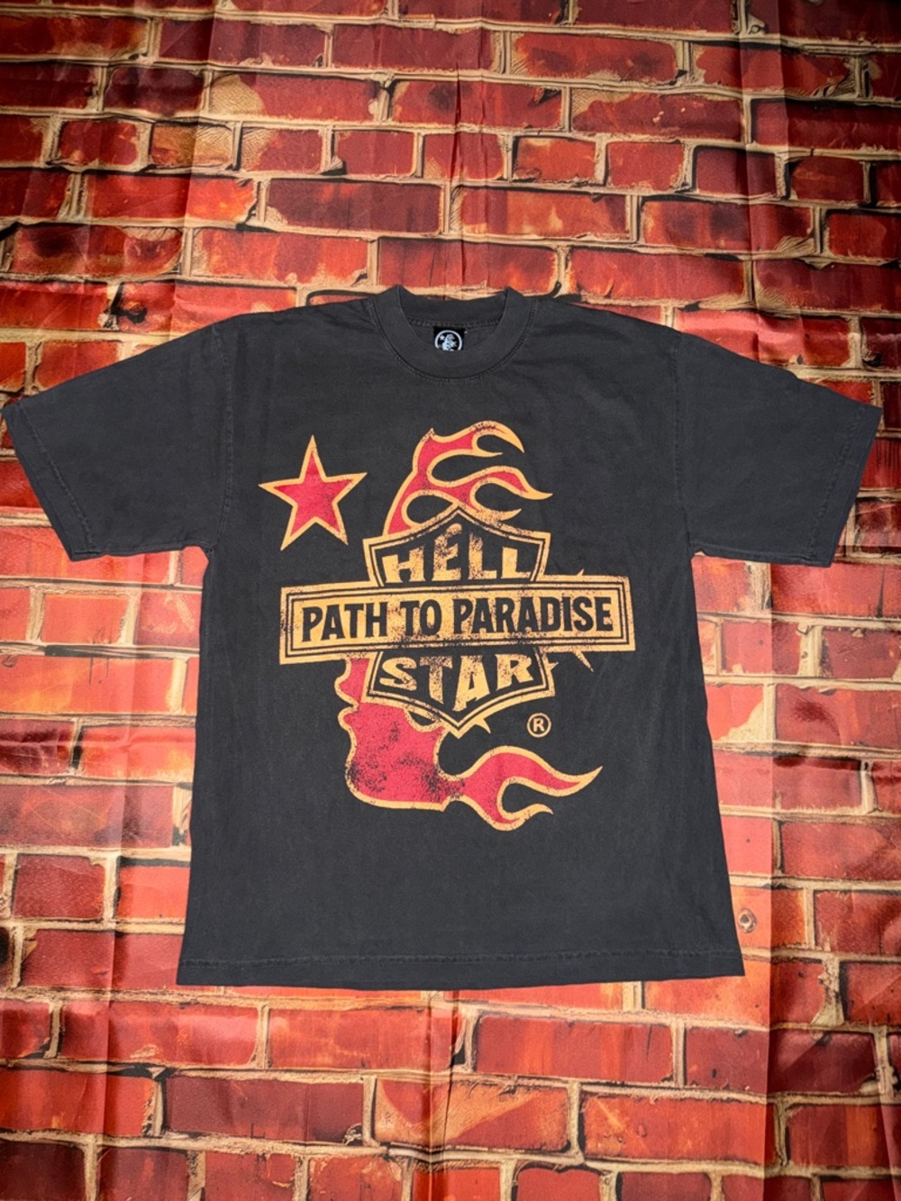 Brand new 100% Authentic Mens medium Hellstar 'Path To Paradise' T Shirt - Picture 4 of 8